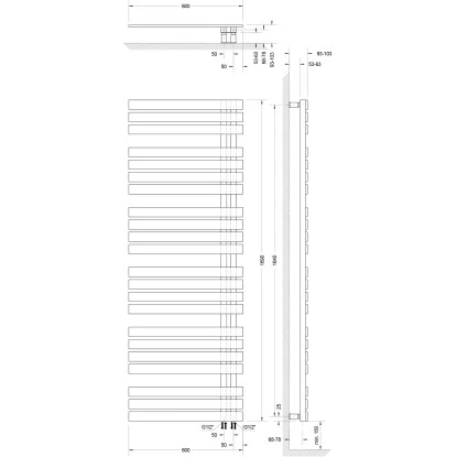 Schulte Badheizkörper Breda Steckerfertig + Heizstab 5 R Alpinweiß 169 X 60 Cm 1 Schulte Badheizkörper Breda Steckerfertig + Heizstab 5 R Alpinweiß 169 X 60 Cm