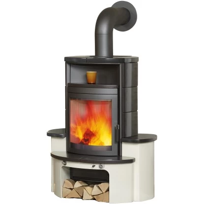 Hark Dauerbrand-Kaminofen Avenso Kacheln Schwarz 7 KW Mit Automatik EEK: A+ 1 Hark Dauerbrand-Kaminofen Avenso Kacheln Schwarz 7 KW Mit Automatik EEK: A+