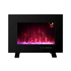 El Fuego Elektrokamin Aarau II Schwarz 900/2000 W -Hausheizung Geschäft 4250373262819 2240 S 13