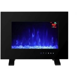 El Fuego Elektrokamin Aarau II Schwarz 900/2000 W -Hausheizung Geschäft 4250373262819 2240 S 14