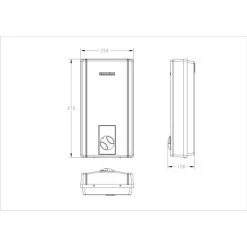 Thermoflow Durchlauferhitzer HYDREX21N Hydraulisch 21kW 20 Thermoflow Durchlauferhitzer HYDREX21N Hydraulisch 21kW -Hausheizung Geschäft 4260458242766 4384 10