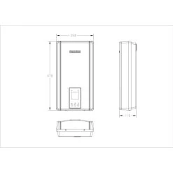 Thermoflow Durchlauferhitzer ELEX24N Elektronisch 24 KW 15 Thermoflow Durchlauferhitzer ELEX24N Elektronisch 24 KW -Hausheizung Geschäft 4260458242803 4384 7
