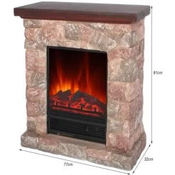 EL Fuego Elektrokamin Lugano 1,5 KW -Hausheizung Geschäft 4416095 2240 AY0608 3