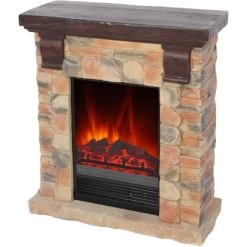 EL Fuego Elektrokamin Kitzbühel Stein Mit Heizung 1,8 KW 14 EL Fuego Elektrokamin Kitzbühel Stein Mit Heizung 1,8 KW -Hausheizung Geschäft 4416251 2240 AY0684