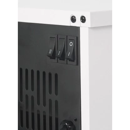 EL Fuego Elektrokamin Brügge Weiß 1,2 KW 5 EL Fuego Elektrokamin Brügge Weiß 1,2 KW – Bild 5