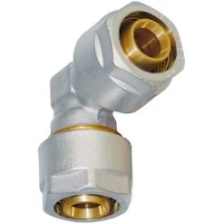 Handwerk Klemmring-Winkel 90° Komplettlösung 16 Mm