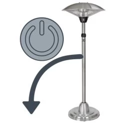 Einhell Halogenheizer NHH 2100 -Hausheizung Geschäft 453091 2171 05