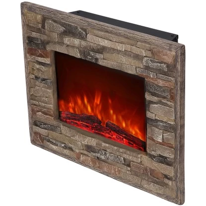 El Fuego LED-Elektrokamin Florenz Steinoptik 0,9/1,8 KW 3 El Fuego LED-Elektrokamin Florenz Steinoptik 0,9/1,8 KW – Bild 3