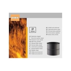 OBI Wandfutter Ø 120 Mm -Hausheizung Geschäft 5407150 picture 1