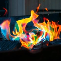 Verschiedenfarige Feuerfarbe -Hausheizung Geschäft 568668 2137 13