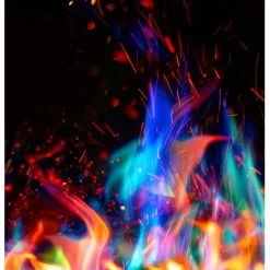 Verschiedenfarige Feuerfarbe -Hausheizung Geschäft 568668 2137 6