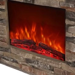 El Fuego LED-Elektrokamin Florenz Steinoptik 0,9/1,8 KW 15 El Fuego LED-Elektrokamin Florenz Steinoptik 0,9/1,8 KW -Hausheizung Geschäft 5 2240 AY0551 Detailfoto 5