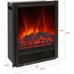 EL Fuego Elektrokamin Lugano 1,5 KW -Hausheizung Geschäft 5 2240 AY0683 Detailfoto 3