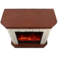 EL Fuego Elektrokamin Kiel Weiß 1,5 KW -Hausheizung Geschäft 5 2240 AY6212 Detailfoto 5