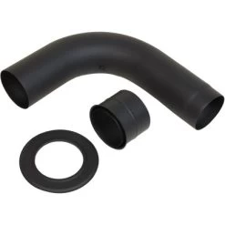 Hark Kaminofen Anschluss-Set Fullform Graphit