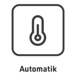 Hark Dauerbrand-Kaminofen Taifun Meteorschwarz Kacheln 8 KW Automatik EEK: A+ -Hausheizung Geschäft 6049506 01