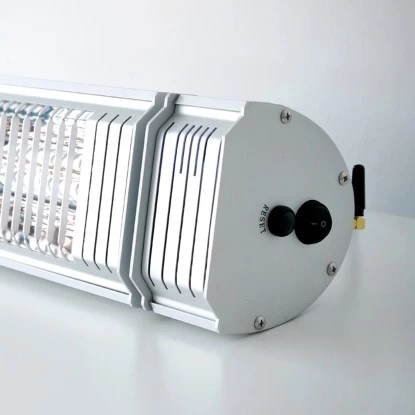 Vasner Infrarot-Heizstrahler Appino 20 Aluminium 2.000 W Silber 3 Vasner Infrarot-Heizstrahler Appino 20 Aluminium 2.000 W Silber – Bild 3