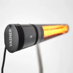 VASNER SlimLine X20 Infrarot-Heizstrahler 2000 Watt Mit Fernbedienung Schwarz -Hausheizung Geschäft 752916 4832 ECMVSLX20B 3
