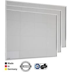 Vasner Spiegel-Infrarotheizung Zipris S 500 W Mit Chrom Rahmen -Hausheizung Geschäft 752926 4832 ECM2016VZSC5 2
