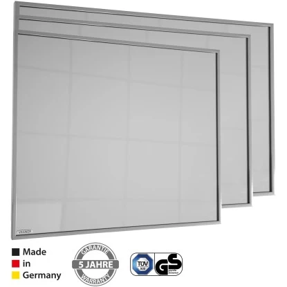 Vasner Spiegel-Infrarotheizung Zipris S 500 W Mit Titan Rahmen 2 Vasner Spiegel-Infrarotheizung Zipris S 500 W Mit Titan Rahmen – Bild 2