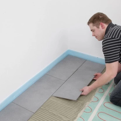 Perobe Elektrische Fußbodentemperierung 230 Volt Heizmatte 0,5 M² 5 Perobe Elektrische Fußbodentemperierung 230 Volt Heizmatte 0,5 M² – Bild 5