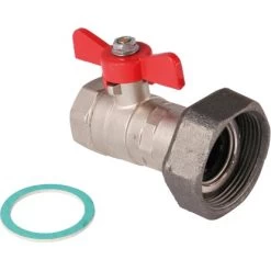 Sanitop-Wingenroth Pumpen-Kugelhahn Mit Kraftbremse 1 X 38 Mm 1 1/2" -Hausheizung Geschäft 763963 3711 1