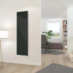 Schulte Design-Heizkörper Lyon Mit Mittelanschluss 1422 W Pearlschwarz -Hausheizung Geschäft 772883 1040 2