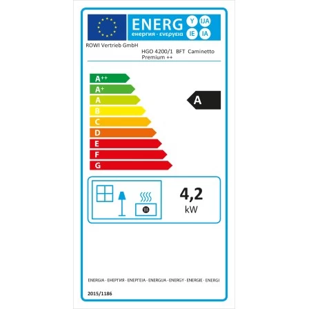 Rowi Gas-Heizofen Blue Flame Caminetto Premium 4,2 KW EEK: A 2 Rowi Gas-Heizofen Blue Flame Caminetto Premium 4,2 KW EEK: A – Bild 2