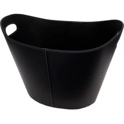 Firefix Kaminkorb Leder Mit Zwei Griffmulden 31 Cm X 39 Cm X 39 Cm