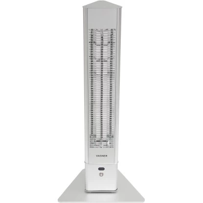 Vasner Infrarot-Standheizstrahler HeatTower 2500 W Mit Fernbedienung Silber 3 Vasner Infrarot-Standheizstrahler HeatTower 2500 W Mit Fernbedienung Silber – Bild 3