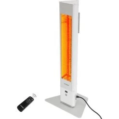 Vasner Infrarot-Standheizstrahler HeatTower 2500 W Mit Fernbedienung Weiß -Hausheizung Geschäft 786645 4832 ECMVHTW25 09