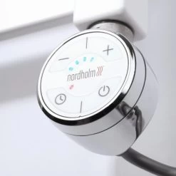 Nordholm Heizpatrone Calypso Anschlusskabel 300 W Steckerfertig Chrom