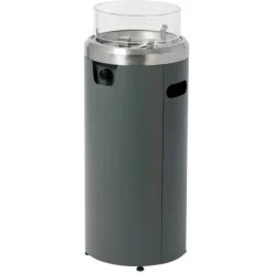 Buschbeck Terassenheizer Loungefeuer Faro Grau 7,5 KW -Hausheizung Geschäft 870668 4224 4
