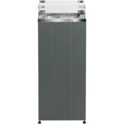 Buschbeck Terassenheizer Loungefeuer Malta Grau 7,5 KW -Hausheizung Geschäft 870675 4224 6