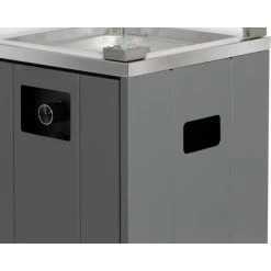 Buschbeck Terassenheizer Loungefeuer Malta Grau 7,5 KW -Hausheizung Geschäft 870675 4224 8