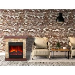 El Fugeo Elektrokamin Klagenfurt 1,8 KW -Hausheizung Geschäft 872814 2240 4