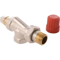 Danfoss Thermostatventil-Unterteil Axialform 13 Mm (1/2") Messing