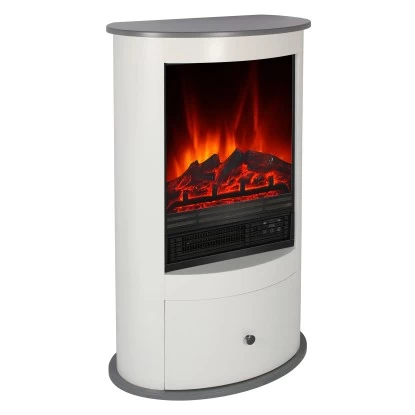 EL Fuego Elektrokamin Wien II Weiß 2 EL Fuego Elektrokamin Wien II Weiß – Bild 2