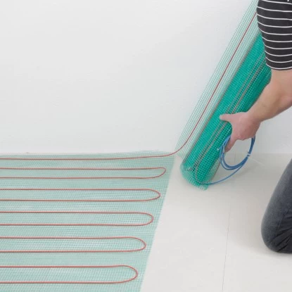 Perobe Elektrische Fußbodentemperierung 230 Volt Heizmatte 10 M² 2 Perobe Elektrische Fußbodentemperierung 230 Volt Heizmatte 10 M² – Bild 2