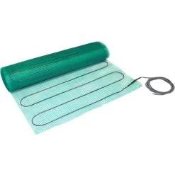 Perobe Elektrische Fußbodentemperierung 230 Volt Heizmatte 7,5 M²