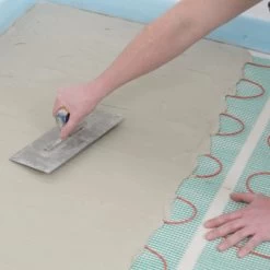 Perobe Elektrische Fußbodentemperierung 230 Volt Heizmatte 7,5 M² -Hausheizung Geschäft 889933 3434 04