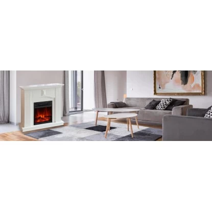 El Fuego Elektrokamin Malmö Weiß 900/1800 W Regelbar 7 El Fuego Elektrokamin Malmö Weiß 900/1800 W Regelbar – Bild 7