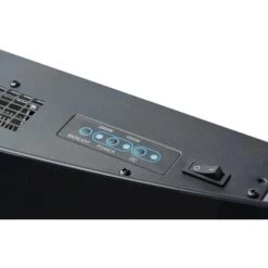 El Fuego Elektrokamin Davos (Zürich 2.0) Schwarz LED-Beleuchtung Dimmbar 2 KW -Hausheizung Geschäft 8 2240 AY6191 Detailfoto 4