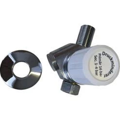 Druckminderer Mit Integriertem Schmutzfilter Messing Verchromt 21 Mm (1/2")
