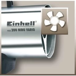 Einhell Heißluftgenerator HGG 200 Niro Vario Für DE Und AT -Hausheizung Geschäft 921055 2171 04