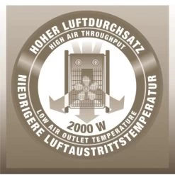 Einhell Elektro-Heizer EH 2000 12 Einhell Elektro-Heizer EH 2000 -Hausheizung Geschäft 921112 2171 04