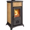 Firefix Kaminofen Gemma Kachel Cappuccino 6 KW EEK: A+