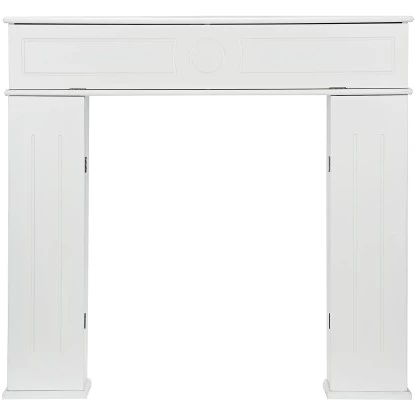 El Fuego Kaminumbau St.Moritz Aus MDF/Holz Mit 3 Türen 1 El Fuego Kaminumbau St.Moritz Aus MDF/Holz Mit 3 Türen