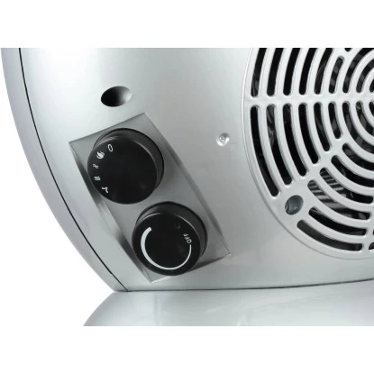 El Fuego Elektrokamin Frankfurt Silber 750/1500 W Regelbar 4 El Fuego Elektrokamin Frankfurt Silber 750/1500 W Regelbar – Bild 4