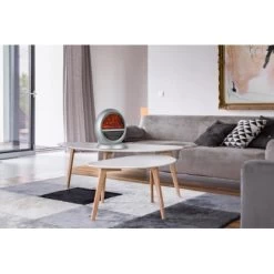 El Fuego Elektrokamin Frankfurt Silber 750/1500 W Regelbar 15 El Fuego Elektrokamin Frankfurt Silber 750/1500 W Regelbar -Hausheizung Geschäft 931897 2240 8